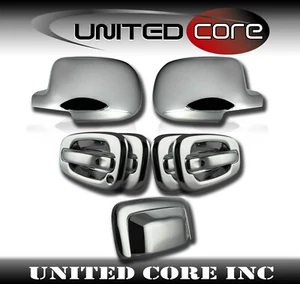 For GMC Yukon Chrome Door Chrome Full Mirror Door Handle Cover Tailgate 00-06 - Picture 1 of 1