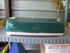 Cricut CXPL202 Explore Air 2 Green NO POWER CORD USED - Foto 1 di 5