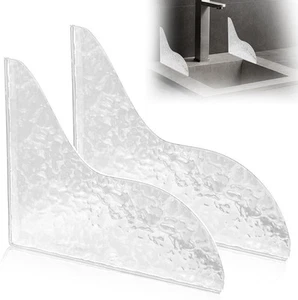 CANIPHA 2Pcs Shower Splash Guard, Self- Adhesive Water Guard... - Picture 1 of 12