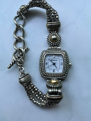 Vinage Women's Brighton Tuscany Two-Tone Classic Silver Plated Bracelet Watch - Image 1 of 4