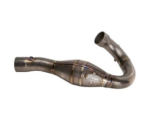 11-13 TC449 M-BOMB TI PIPE, FMF 045427 MEGABOMB HEADER *UK STOCK* - Picture 1 of 2