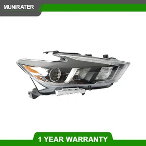 For 2016-2018 Maxima S|SL|SV Headlight Assembly Halogen RH/Passenger Side Clear - Picture 1 of 12