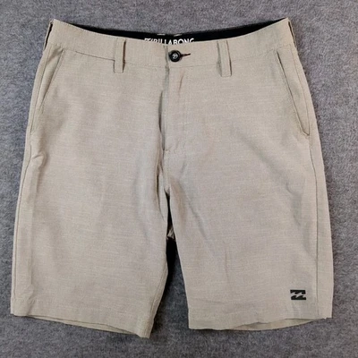 Billabong Shorts Mens 32 Tan Crossfire Submersibles Quick Dry Chino Beige - Image 1 of 4