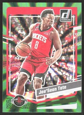 3891G 2023-24 Donruss #171 Jae'Sean Tate Green Laser Holo - Image 1 of 2