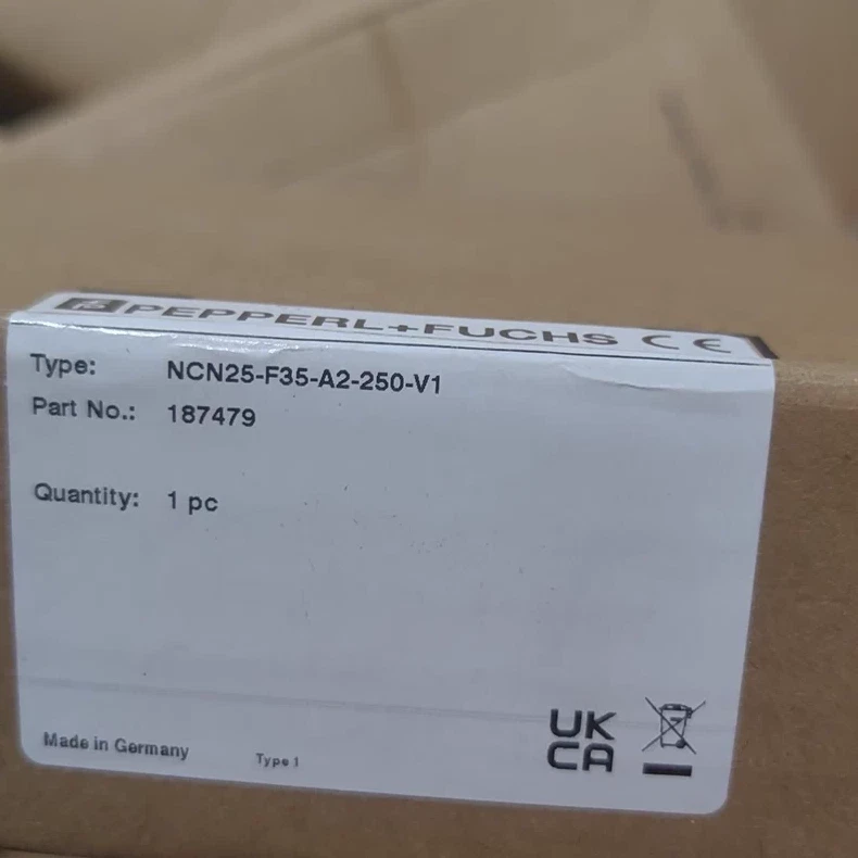 New NCN25-F35-A2-250-V1 For Pepperl+Fuchs Proximity Sensors Free Shipping - Image 1 of 4
