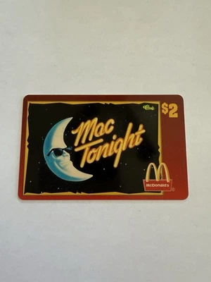 1996 Classic/Sprint McDonald's $2 cartão telefônico #37 de 50 sem arranhões - Imagem 1 de 2