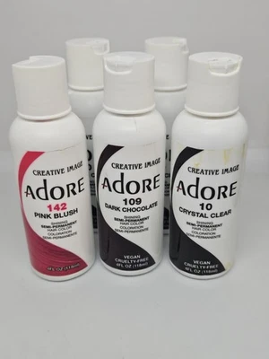 Color de cabello semipermanente Creative Image Adore Shing 4 fl. oz (lote de 5) Foto 1 de 2