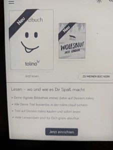 Tolino Vision 2 e book reader - Bild 1 von 3