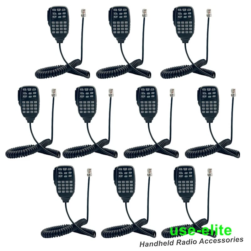 HM-133V DTMF Speaker Microphone For IC-2100H IC-2200H IC-2300H V8000 Radio 10X - Image 1 of 4