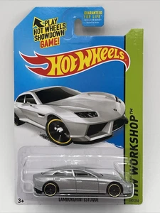 Hot Wheels Lamborghini Estoque Silver #197/250 HW Workshop 2014 HW All Stars - Picture 1 of 1