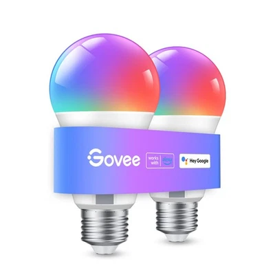 Govee Smart Light Bulbs, WiFi & Bluetooth Color Changing Light Bulbs - Image 1 of 4