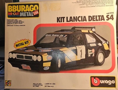 BBURAGO - LANCIA DELTA S4 - DIECAST METAL KIT - UNASSEMBLED - Image 1 of 3