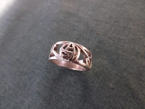 Vintage Sterling Silber stimmungsvollster Jugendstil Ring | Größe J.1/2 | 925 Silber - Bild 1 von 6