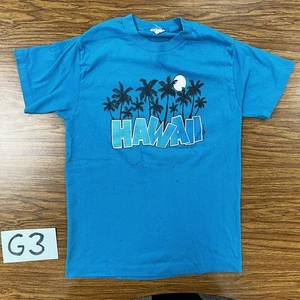 Camiseta De Colección Para Hombre Pequeña Hawai Años 80 Palmeras Individual Años 70 Surf Playa Rara - Imagen 1 de 11