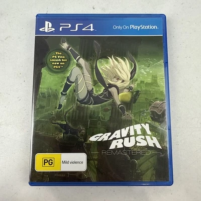 Gravity Rush Remastered PlayStation 4 PS4 PS5 Like New Mint Disc - Image 1 of 4