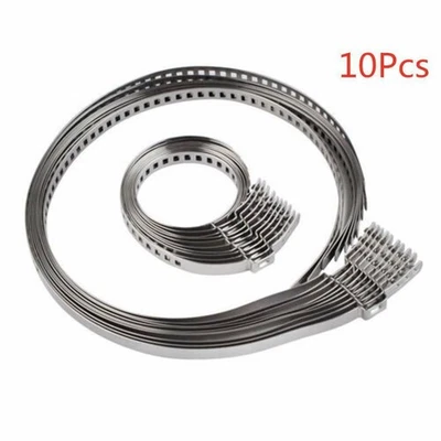 Crimp Clamp Kit Clip Accessories High Quality Part 10PCS Practical To Use - Image 1 of 4