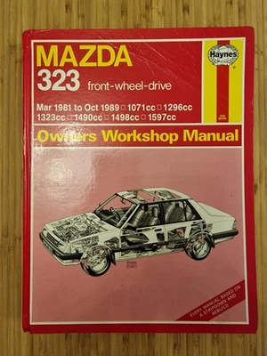 Mazda 323 - 1981-1989 - Haynes Workshop Manual - Image 1 of 3