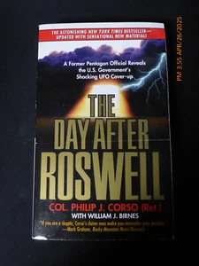 Day after Roswell by Philip J. Corso and William J. Birnes (1998, Mass Market) - Picture 1 of 3