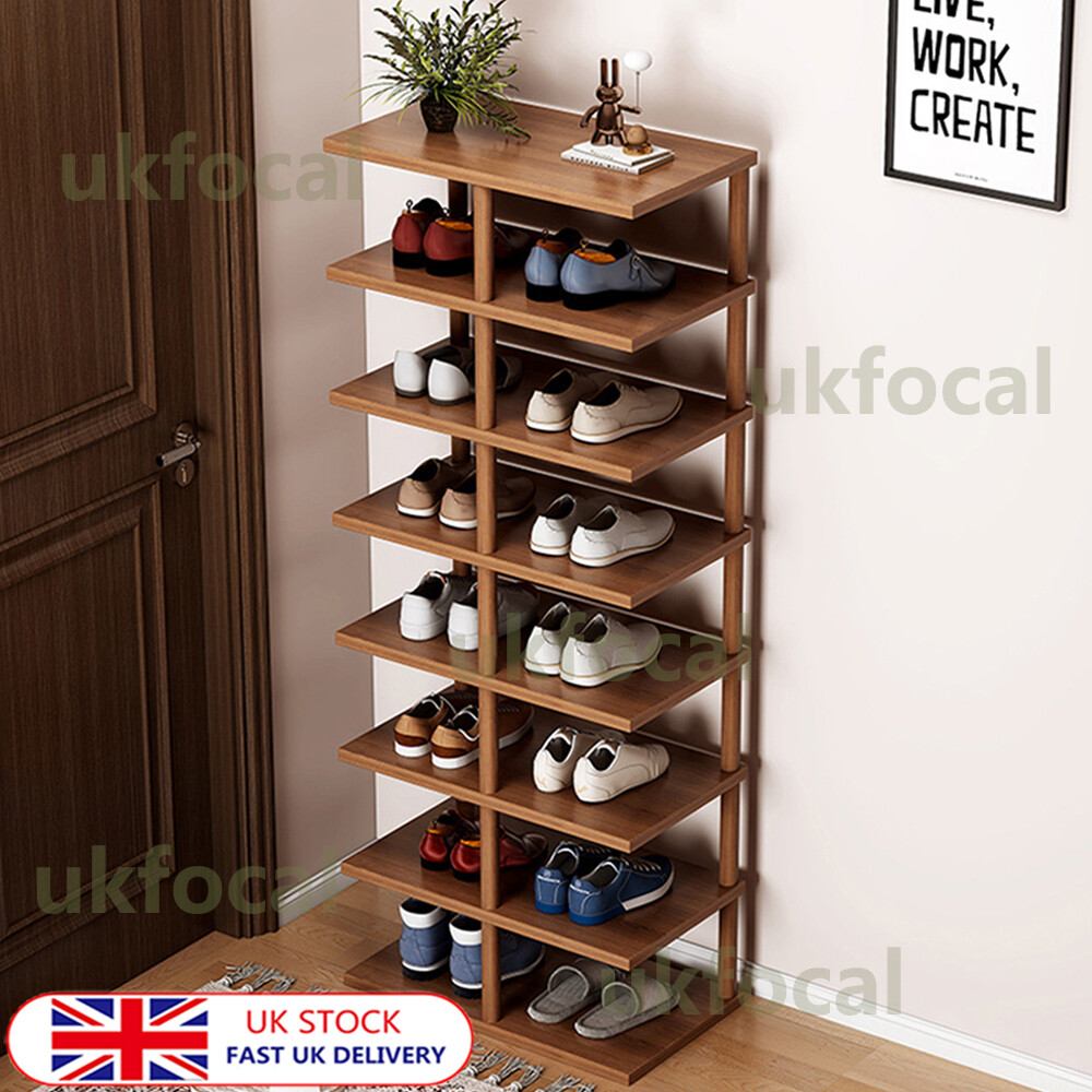3 Tier Shoe Rack Ikea Shoe Rack Wood Shoe Shelf For Entryway Stackable ...
