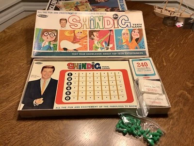 ABC Shindig Teen Game por Remco 1965 TV Trivia Jimmy O'Neill Retro De Colección - Preguntas y respuestas Foto 1 de 4