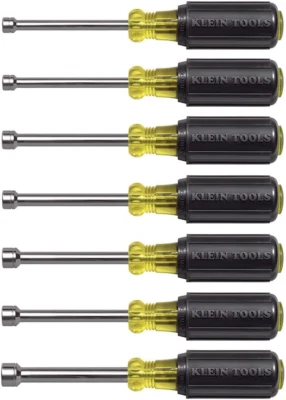 65160 Tool Set, Made in USA, Metric Nut Driver Set Sizes 5, 5.5, 6, 7, 8, 9, and - Image 1 of 4