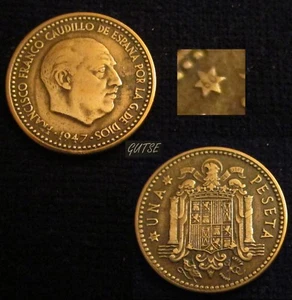 * Gutse * FRANCO-1551,1 Peseta 1947 19-50 - Picture 1 of 1