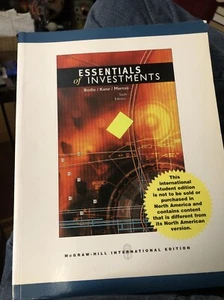 Essentials of Investments: WITH S&P AND Powerweb for Investments Alt Zvi Bodie - Picture 1 of 4