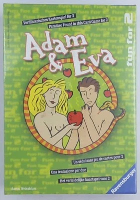 Adam and Eva Card Game by Aaron Weissblum 2004 Ravensburger [RAV 271528] - Image 1 of 2
