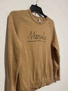 Felpa Magnolia Silos Waco, Texas Harvest Oro Large - Foto 1 di 5