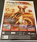 MTX Mototrax Motocross by Activision - Vintage Gaming Print Ad / Wall Art - MINT