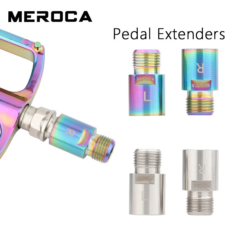 MEROCA 9/16" Bike Pedal MTB Road Bicycle Nylon Sealed Bearing Non-Slip Pedals Foto 1 de 4