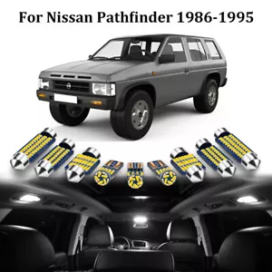 12x Interior LED Lighting Dome Package Kit for 1986-1995 Nissan Pathfinder WD21 - Picture 1 of 10