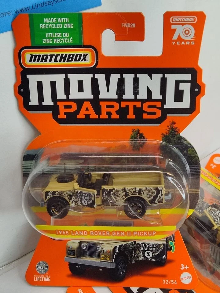 Matchbox Moving Parts Series - 1980 Mercedes-Benz 450 SEL - - Light Wear