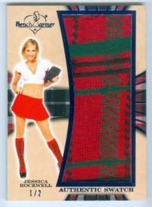 JESSICA ROCKWELL "SCHOOLGIRL SWATCH CARD #1/2" BENCHWARMER HOT FOR TEACHER 2019