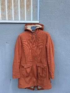 Patagonia Insulated Prairie Dawn Parka Coat Jacket Women's Orange Size M - Picture 1 of 15