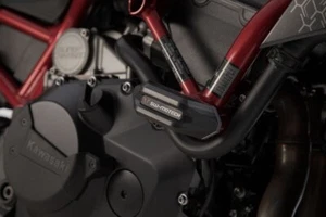 SW-MOTECH - KIT TAMPONI DI PROTEZIONE PER TELAIO NERO KAWASAKI Z H2 (19-) - Picture 1 of 8