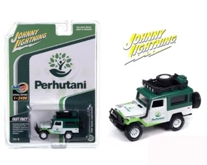 JOHNNY LIGHTNING INDONESIA EMS 1980 TOYOTA LAND CRUISER PERHUTANI JLCP7447-4B - Picture 1 of 6