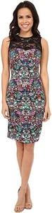 Nicole Miller Women's 241095 Luxuriant and Lace Party Dress Size 12 - Picture 1 of 2