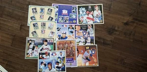 UPPER DECK COMMEMORATIVE SHEET LOT OF 10 YANKEES ANGELS RYAN REGGIE WILLIAMS SGA - Picture 1 of 1