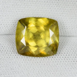Cojín 5,70 ct RARO AMARILLO BRILLANTE BONITO ESFERA NATURAL Ver Vdo # 5612C bl - Imagen 1 de 2