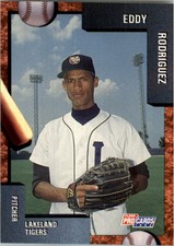 1992 Lakeland Tigers Fleer/ProCards #2278 Eddy Rodriguez