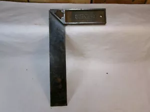 Cuadrado de prueba de carpintero vintage Stanley No.1 10" - Imagen 1 de 4