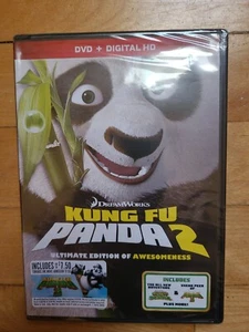 KUNG FU PANDA 2 (ULTIMATE EDITION OF AWESOMENESS) (DVD + DIGITAL HD) SEALED - Picture 1 of 2