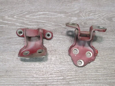 86-92 TOYOTA SUPRA MA70L JUEGO DE 2 BISAGRAS SUPERIORES E INFERIORES PUERTA DERECHA OEM Foto 1 de 4