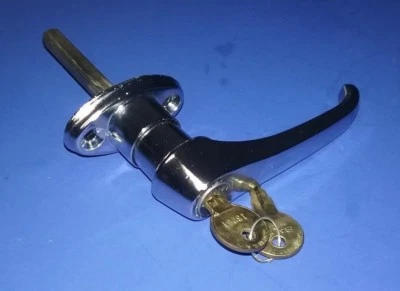 MANIJA PUERTA CIERRE JEEP EXTERIOR CON LLAVES > CJ5 CJ6 & CONST. EQUIPO. > OEM NOS Foto 1 de 3