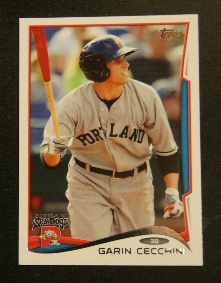 2014 Topps, Portland Sea Dogs - GARIN CECCHINI - Image 1 of 1