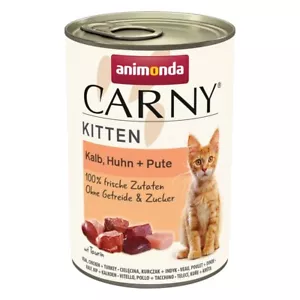 Animonda Carny Kitten Kalb, Huhn & Pute 12 x 400g - Bild 1 von 1
