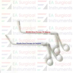 Juego de pinzas endoscópicas para jirafa sinusal 2 piezas, juego de cirugía Fess, instrumentos otorrinolaringológicos - Imagen 1 de 3