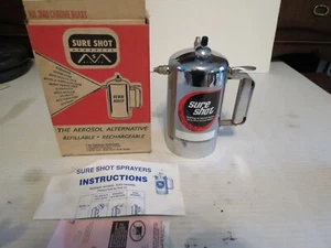 Vintage Sure Shot No. 2000 Model Nickel Chrome Brass 32Oz. Sprayer - Brand New - Picture 1 of 11