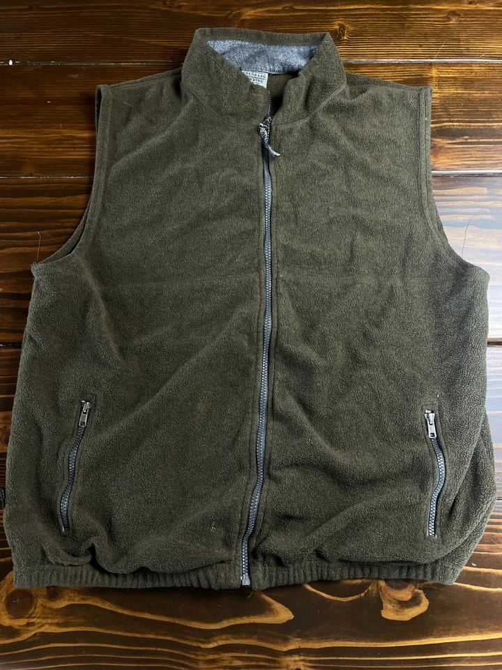 Colorado Trading Vest, Men's Size 2XL, Brown, Fleece, Vest, Full Zip - Image 1 of 4